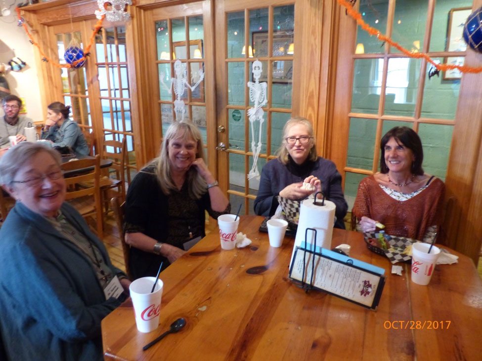 Manteo symposium on the Lost Colony lunch break